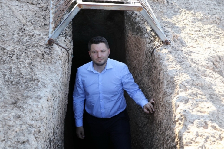 Milletvekili Toprak, Perre Antik Kent’te İncelemelerde Bulundu