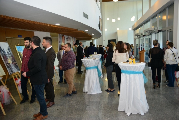 Erbaa’da Yağlı Boya Resim Sergisi Açıldı