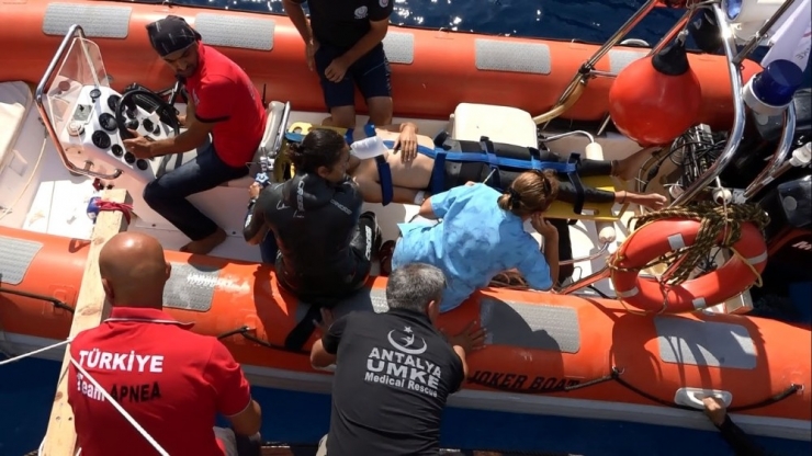 İspanyol Sporcu Serbest Dalış Outdoor Dünya Şampiyonası’nda 40 Metrede Baygınlık Geçirdi