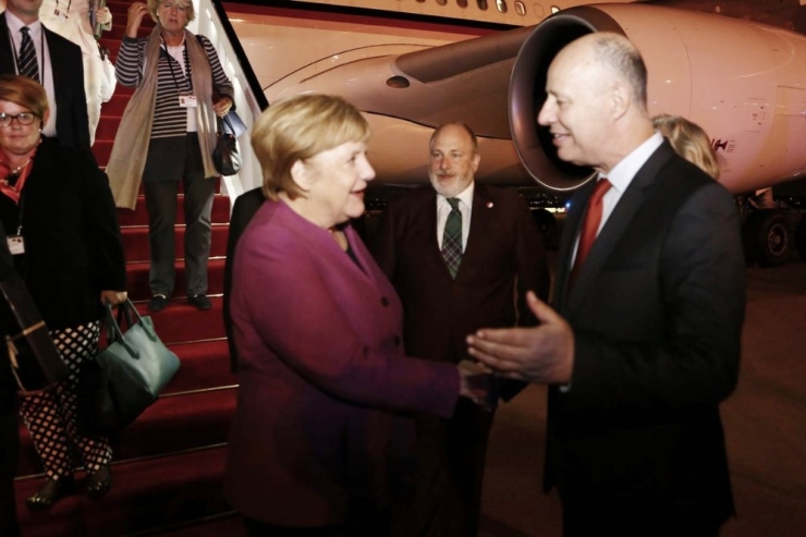 Almanya Başbakanı Merkel İsrail’de