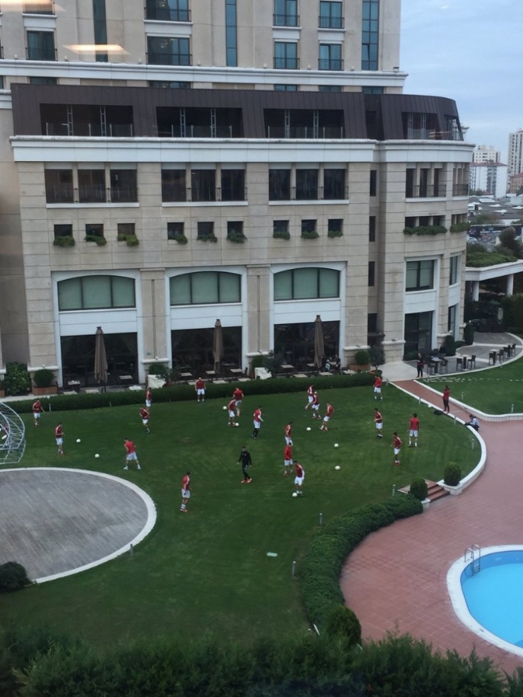 Fenerbahçe’nin Rakibi Trnava’dan Sabah Antrenmanı