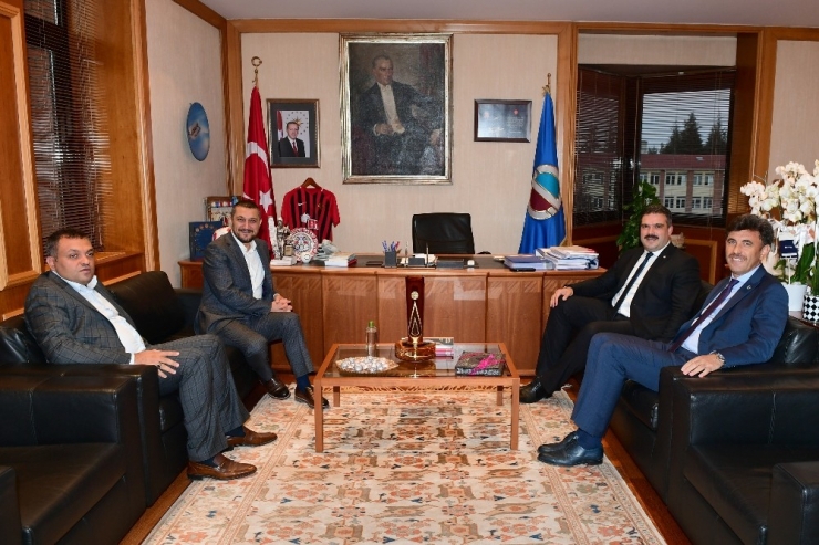 Nevşehir Milletvekili Açıkgöz’den, Rektör Prof. Dr. Çomaklı’ya Ziyaret