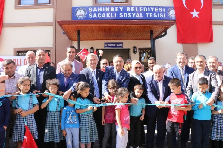 Şahinbey’de Sosyal Tesis Törenle Hizmete Açıldı