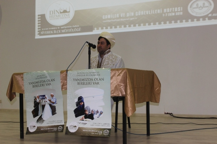 Siverek’te Camiler Ve Din Görevlileri Haftası Kutlandı