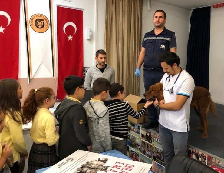Gebze’de Çocuklara Hayvan Sevgisi Aşılandı