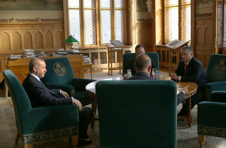 Cumhurbaşkanı Erdoğan, Macaristan Başbakanı Orban’la Görüştü