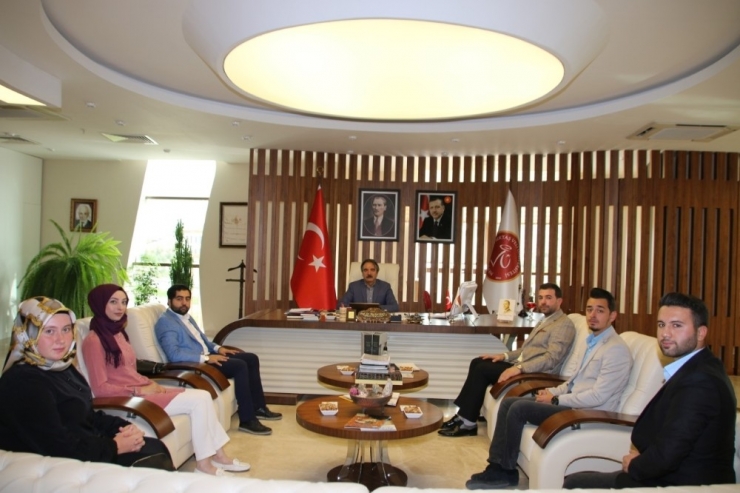 Tügva İl Temsilcisi Alkan, Rektör Bağlı’yı Ziyaret Etti