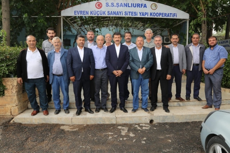 Ekinci Esnafla Bir Araya Geldi