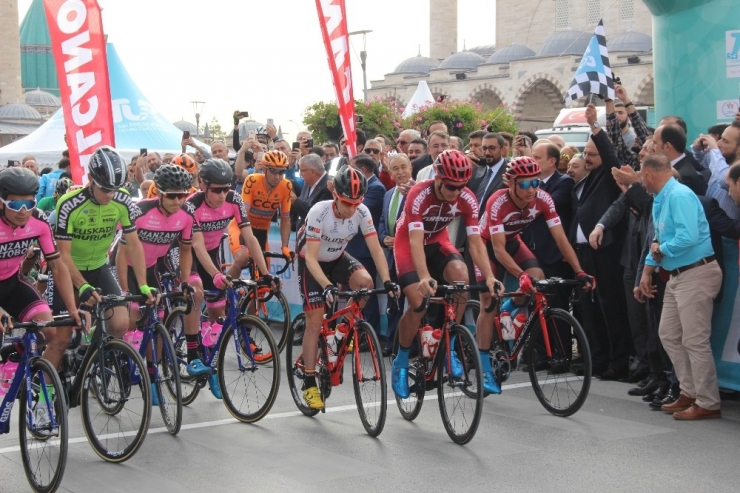 54. Cumhurbaşkanlığı Bisiklet Turu Konya’dan Start Aldı