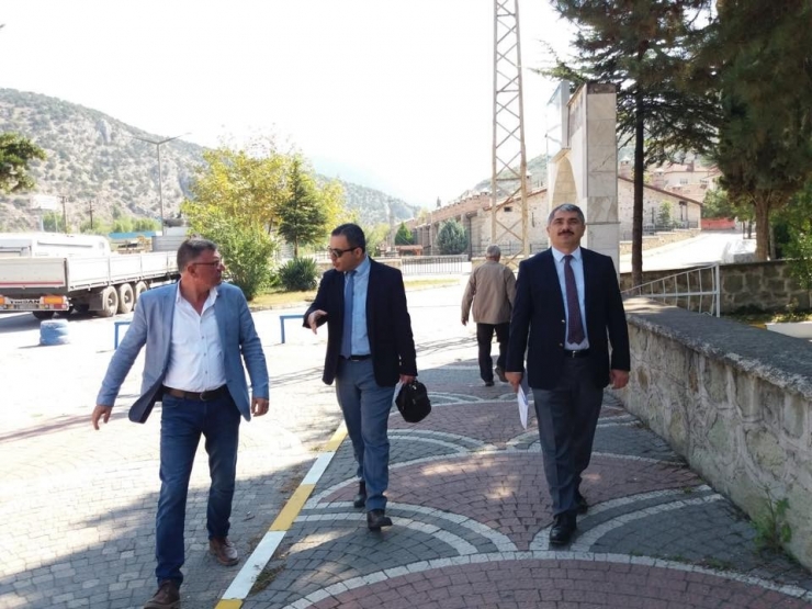 Vezirhan’da Elektrik Nakil Hatları Yer Altına Alınıyor