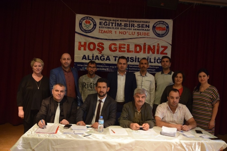 Eğitim-bir-sen Aliağa Temsilciliği Seçime Gitti