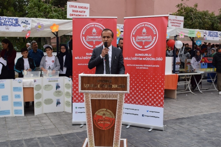 Sungurlu’da Öğrenciler Becerilerini Sergiledi