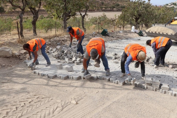 Siirt’te Bağ Yollarında Çalışmalar Devam Ediyor