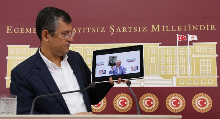 Chp Grup Başkanvekili Özel: "(İş Bankası Hisseleri) Parayı Türk Dil Ve Türk Tarih Kurumuna Yolluyoruz Bir Kuruşuna Dokunmadan"