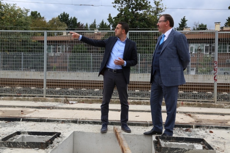 Genel Sekreter Bayram’dan Akçaray Hattında İnceleme