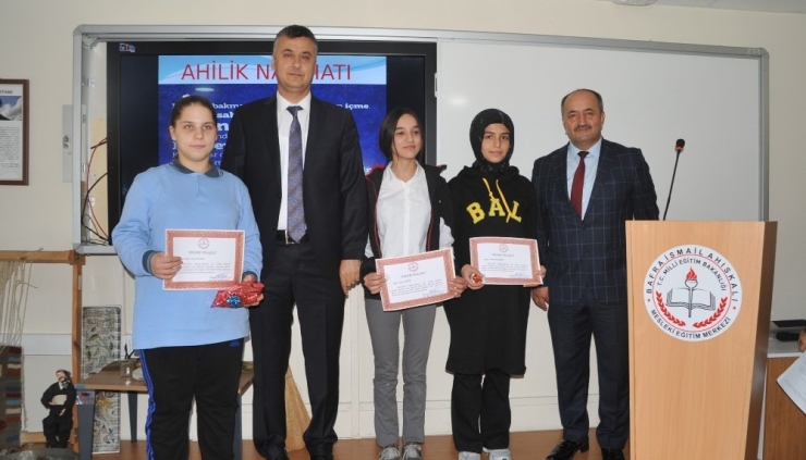 Ahilik Yarışması Ödülleri Verildi