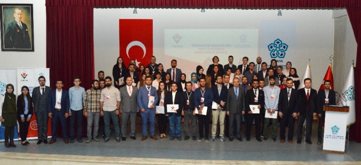 Üniversite Öğrencileri Proje Yarışması Bölge Sergisi Ödül Töreni Yapıldı