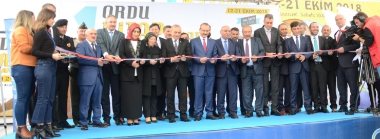 Ordu 1. Ulusal Kitap Fuarı Açıldı