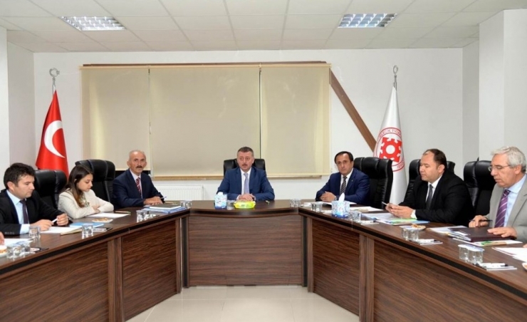 Tarıma Dayalı İhtisas Organize Sanayi Bölgeleri Toplantısı Yapıldı
