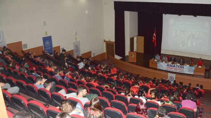 Meü’de ’Amatör, Sporun Kalbidir’ Paneli