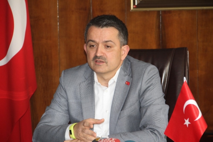 Bakan Pakdemirli’den Bir Müjde De Besiciye: “Küspeyi 90 Liradan 60 Liraya İndirdik”