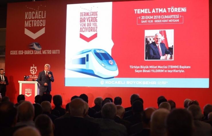 Gebze-darıca Metrosunun Temeli 20 Ekim’de Atılıyor