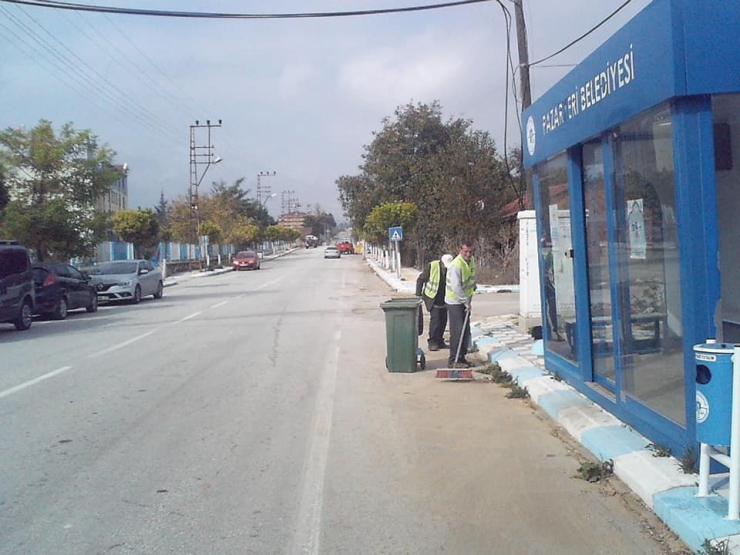 Pazaryeri’nde Çevre Düzenleme Çalışmaları Devam Ediyor