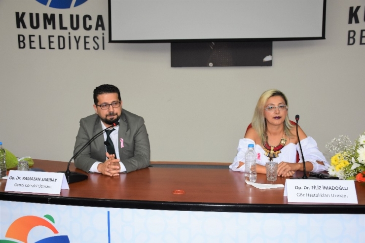 Kumluca’da Meme Kanseri Anlatıldı