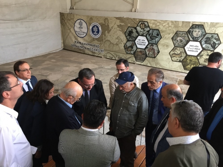 Germanicia Mozaikleri Ziyaretçilerini Ağırlıyor