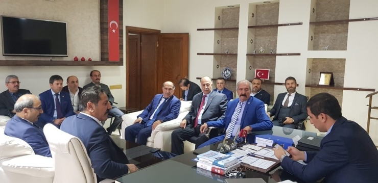 Kedfe’den Aşkale Kaymakamlığına Ziyaret