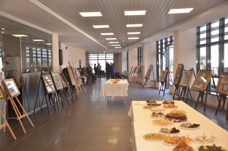 Sinop’ta 3 Boyutlu Kağıt Rölyef Resim Sergisi Açıldı