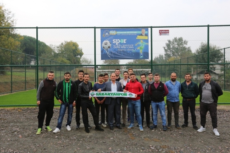 Güneşler Ve Mahmudiye’ye Futbol Sahası