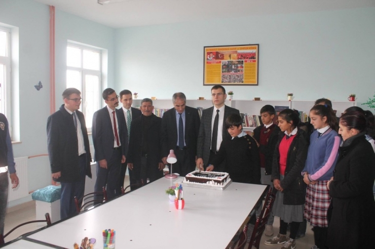 Saray’da Kütüphane Açılışı