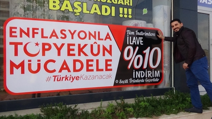 Batman Esnafından ‘Enflasyonla Mücadeleye’ Destek