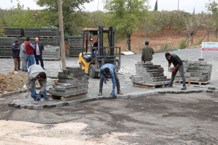 Karaköprü’de Kırsal Mahallelerde Yol Çalışması Sürüyor