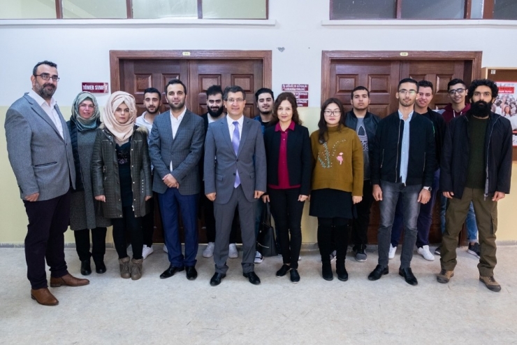 Bşeü Rektörü Taş Tömer’i Ziyaret Etti