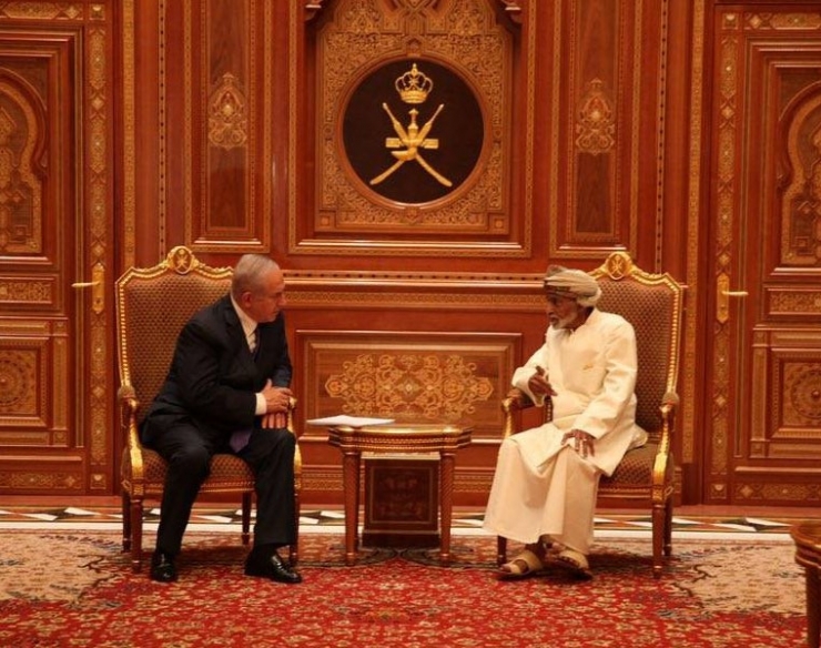 İsrail Başbakanı Netanyahu Umman’ı Ziyaret Etti