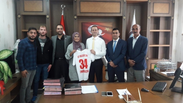 1071 Malazgirt Spor Kulübünden Kaymakam Yalçın’a Ziyaret