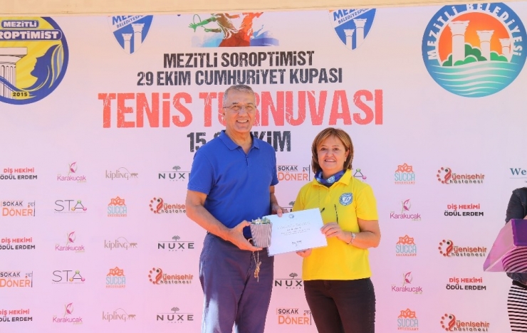 Mezitli’de 29 Ekim Cumhuriyet Tenis Kupası Sona Erdi