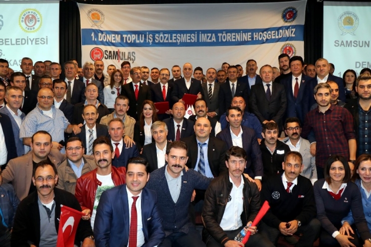 Samulaş’ta Toplu Sözleşme Sevinci