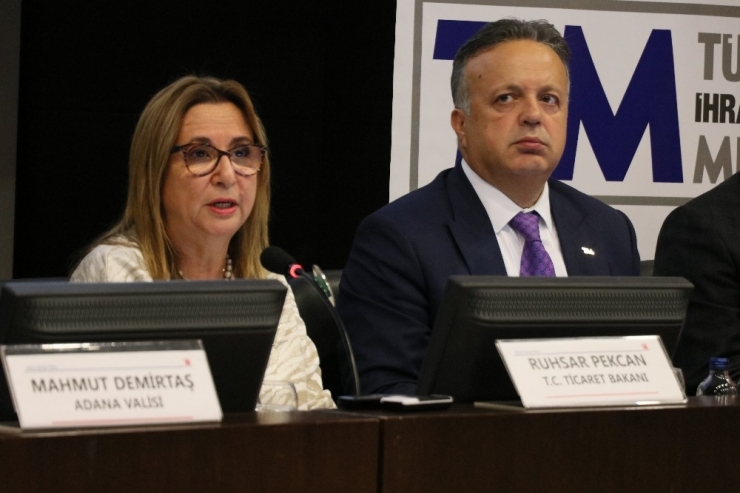 Bakan Pekcan, Adana’da Sanayicilerle Buluştu