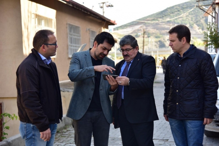 Başkan Can, Asfaltlama Çalışmalarını İnceledi