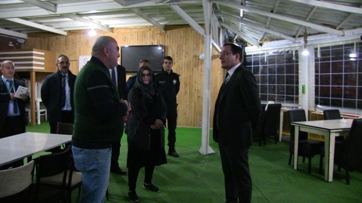 Kaymakam Türker Nikotin Denetiminde