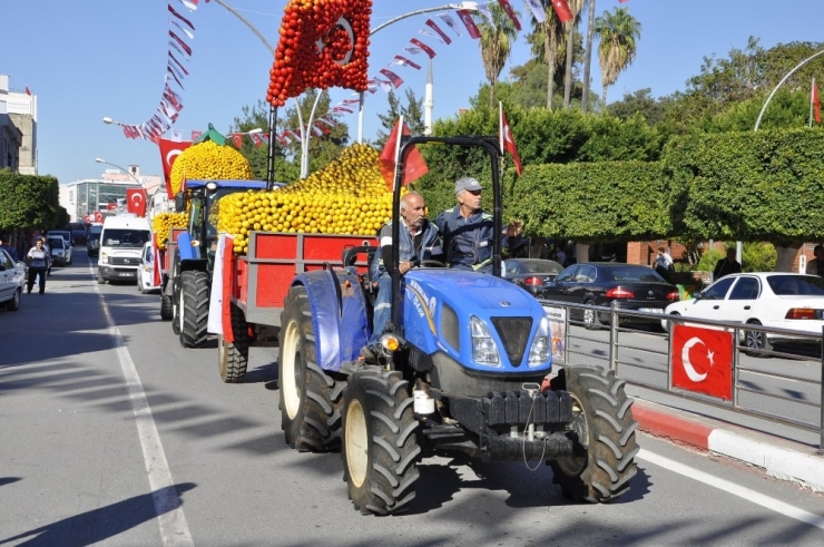 5. Dörtyol İlk Kurşun Kültür Sanat Ve Turunçgil Festivali Başladı