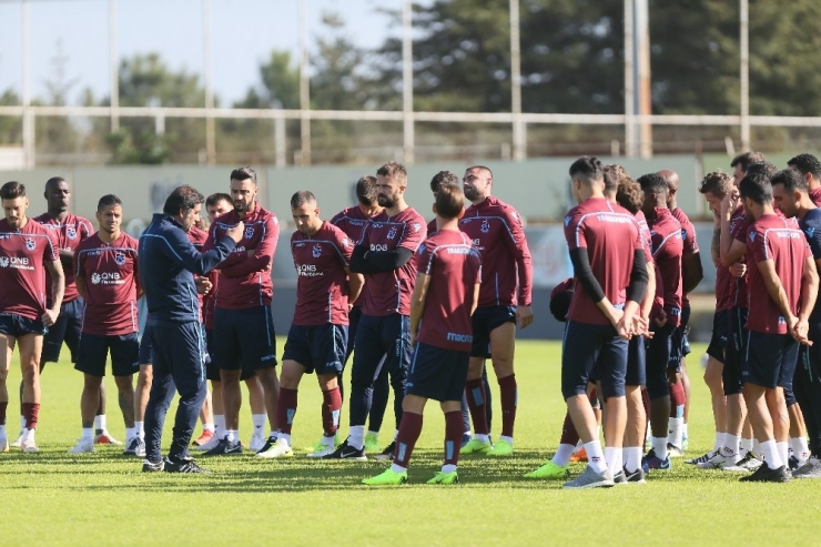 Trabzonspor 7 Eksikle Çalıştı