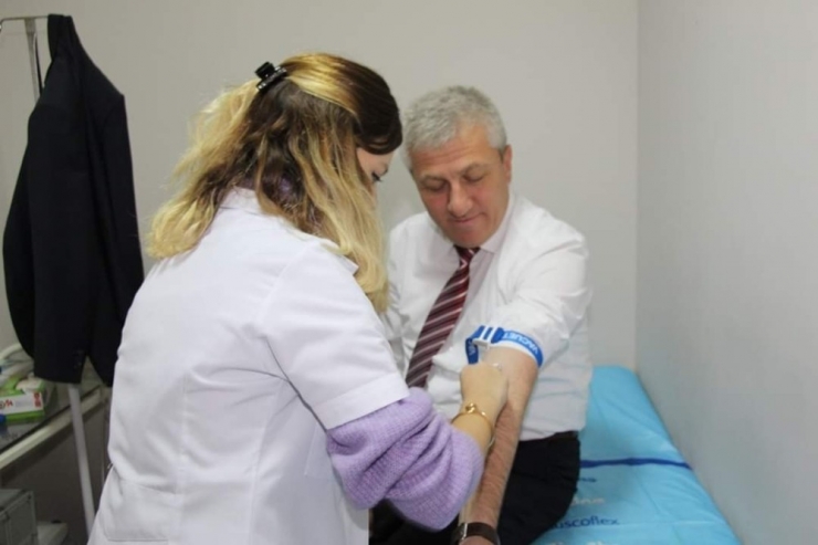 İl Sağlık Müdürü Yavuzyılmaz, Aile Hekimine Check-up Yaptırdı