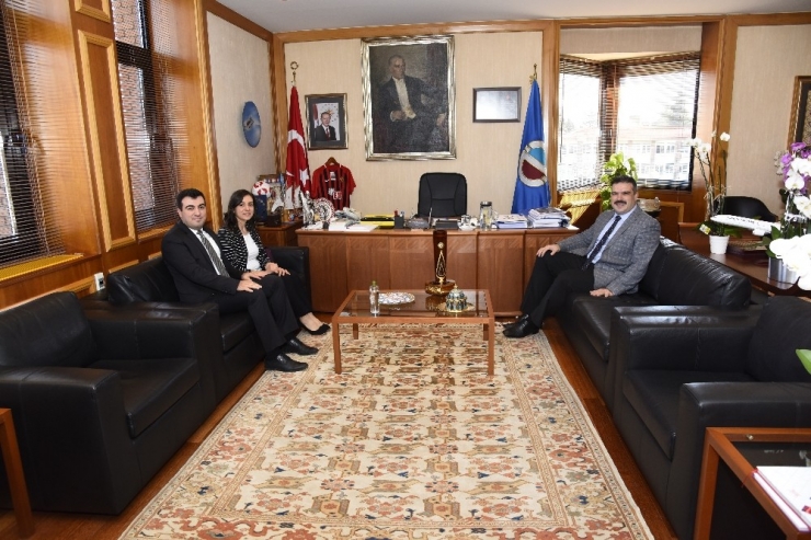 Rektör Çomaklı’ya Ziyaretler Sürüyor