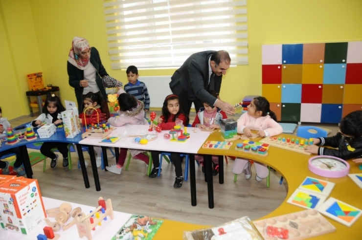 Kreş Açılışında Buruk Sevinç Yaşandı