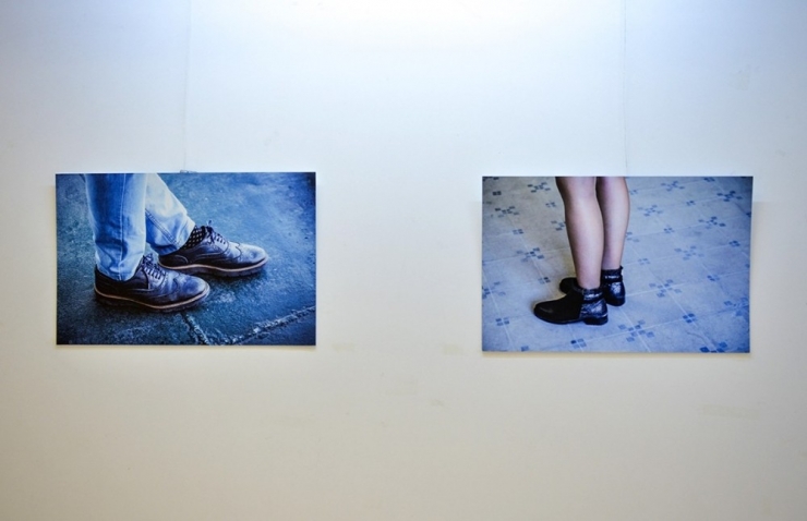 Ayakkabıları Fotoğraf Sergisine Taşıdı