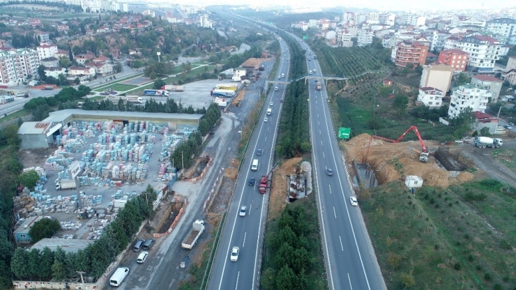 Tuzla-çayırova Bağlantı Yolu Yükseliyor